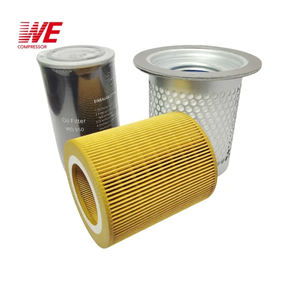 Air Filter Oil Filter Oil Separator Maintenance Kit for 20HP Screw Air Compressor - Image 4