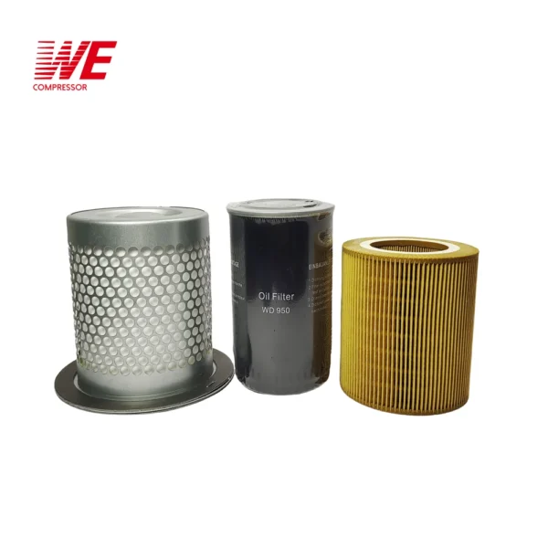 Air Filter Oil Filter Oil Separator Maintenance Kit for 20HP Screw Air Compressor - Image 3