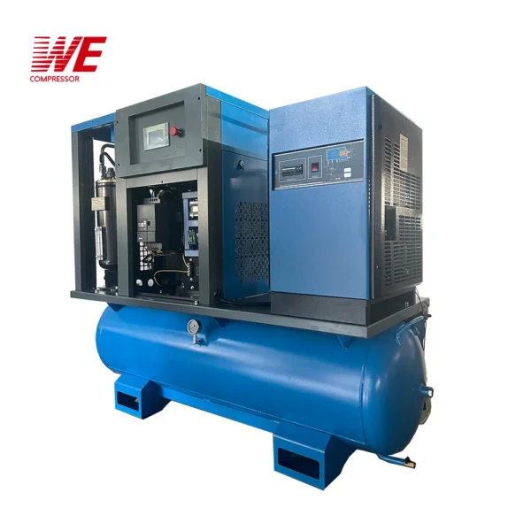 Industrial Compressors 20Hp 15kw Integrated High Efficiency Silent  Combined Screw Type air Compressor - Image 4
