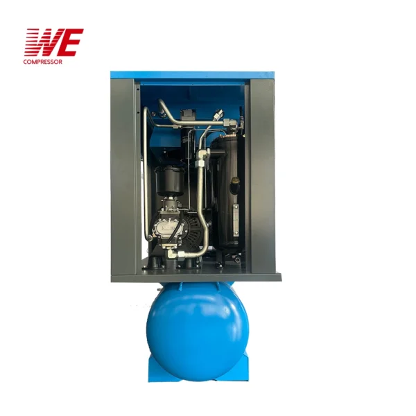 Professional Manufacturer Screw Air Compressor 10 Bar All-In-One 22 Kw 30HP 4-In-1 Screw Compressor Combo - Image 3