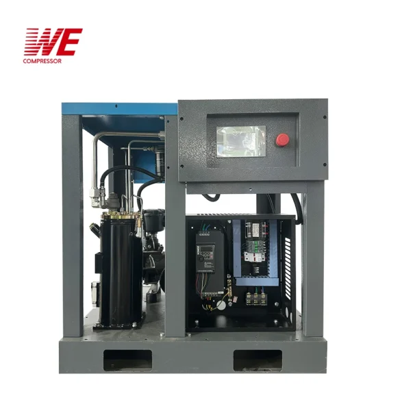 High Efficiency Low Noise 7.5kW 10Hp 10Bar Permanent Magnet VSD Variable Speed Rotary Industrial Screw Air Compressor for Sale - Image 3