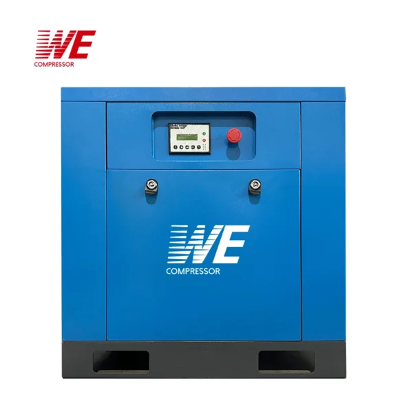5.5kw 7hp Belt Driven Screw Air Compressor in Stock