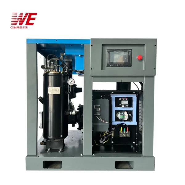 8 Bar 10 bar 12 bar 30 HP Variable Speed Inverter Air Screw Compressor - Image 2