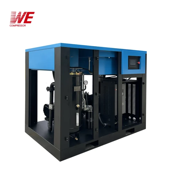 High Efficiency 100hp Industrial air Compressor 75KW Variable Speed Screw Silent Compressor - Image 2