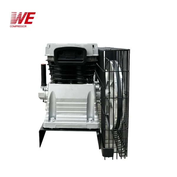 2070 Base Mounted Compressor Base Plate Piston Belt Driven Panel Electric air Compressor Without tank - Image 2