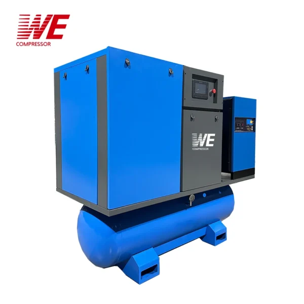 Integrated Screw air Compressor with air Dryer 22kw 30hp 4 in 1 air Compressor - Image 2