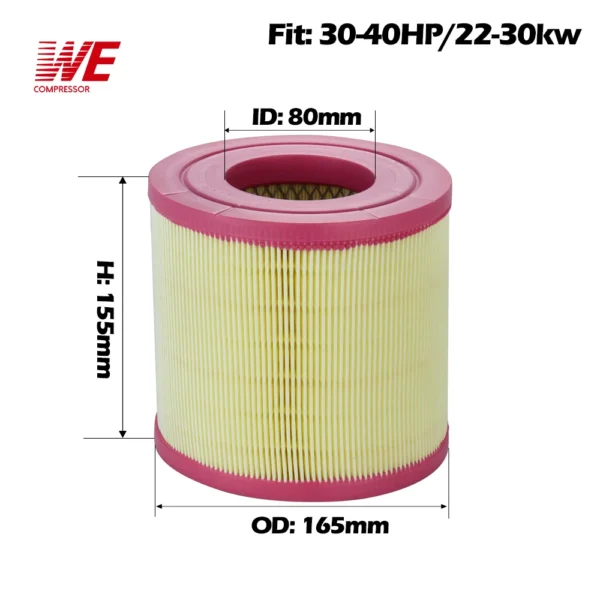 C1360 Air Filter Element for 22KW 30HP Screw Air Compressor - Image 2