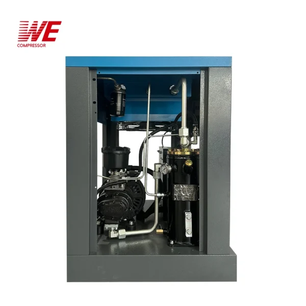 High Efficiency Low Noise 7.5kW 10Hp 10Bar Permanent Magnet VSD Variable Speed Rotary Industrial Screw Air Compressor for Sale - Image 4