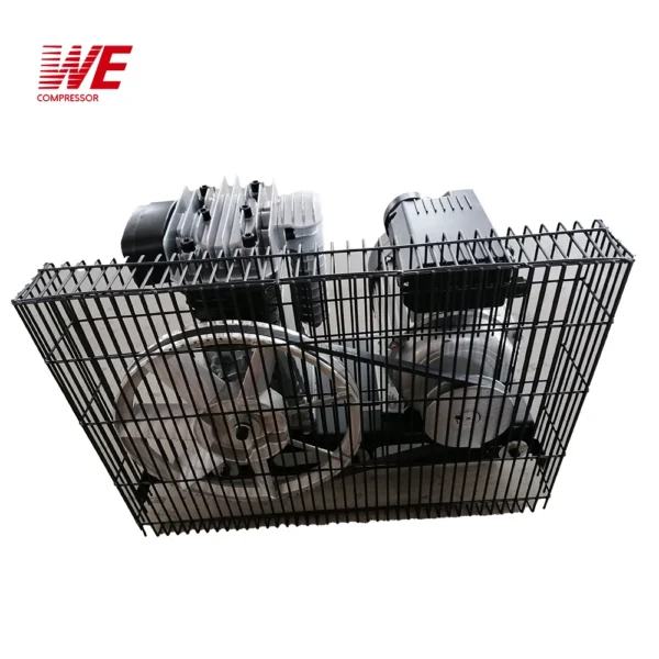 2055 Low Noise Belt Driven Base Plate Air Compressor - Image 6