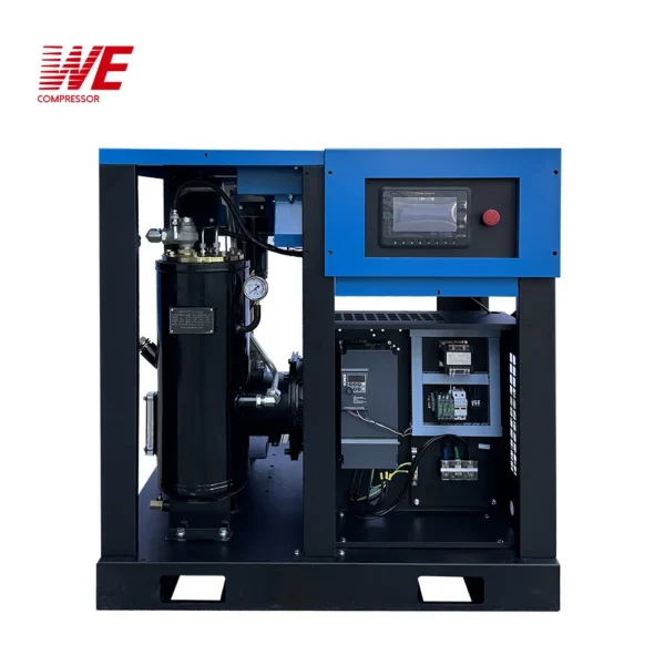 Low Noise High Efficiency Vsd 22kw 30HP 16bar Rotary Screw Air Compressor PLC - Image 3