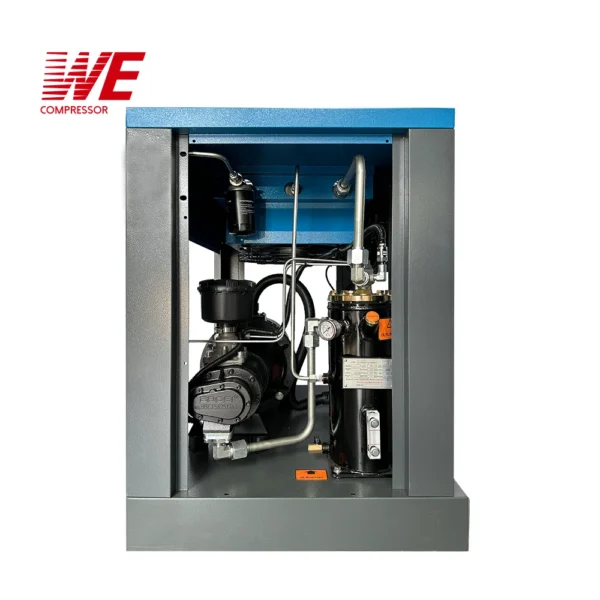 High Efficiency Direct Drive Industrial 7.5kw 10HP 8bar Stationary Rotary Screw Air Compressor Machine Price - Image 6