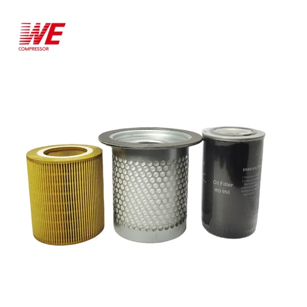 Air Filter Oil Filter Oil Separator Maintenance Kit for 20HP Screw Air Compressor - Image 5