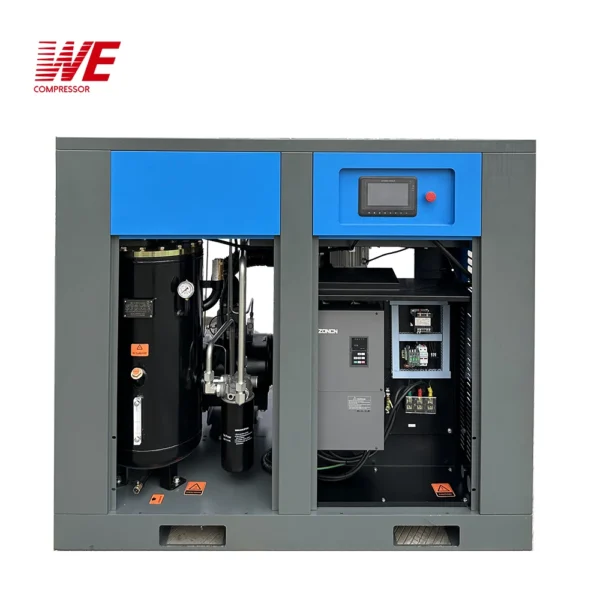 Professional Industry  75kw 100HP PM VSD Variable Speed Screw Air Compressors with Frequency Inverter - Image 4