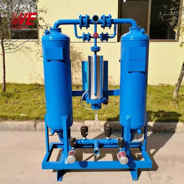 OEM/ODM -20 and -70 Dew Point No Air Loss Heated Desiccant Air Dryer W-015WR for Air Compressor - Image 6