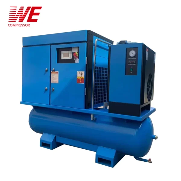 4-In-1 Slient Industrial Air Compressor 15KW Intergrated Fixed Speed Screw Air Compressor - Image 3