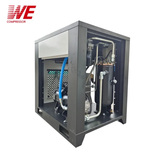 20HP 15KW Stationary VSD Screw Air Compressor with Hanbell Airend - Image 5