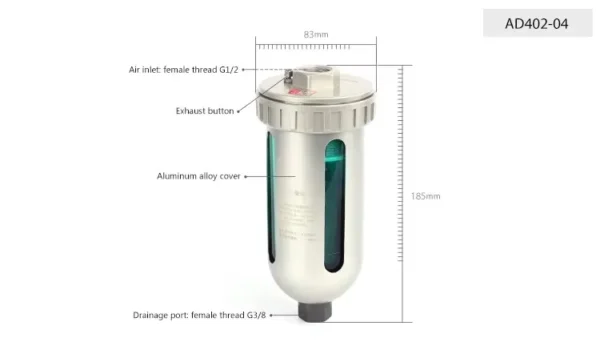 Popular Products AD402 Type Pneumatic Auto Drain Electronic Condensate Auto Drain - Image 6