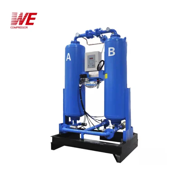 OEM/ODM -20 and -70 Dew Point No Air Loss Heated Desiccant Air Dryer W-015WR for Air Compressor - Image 3