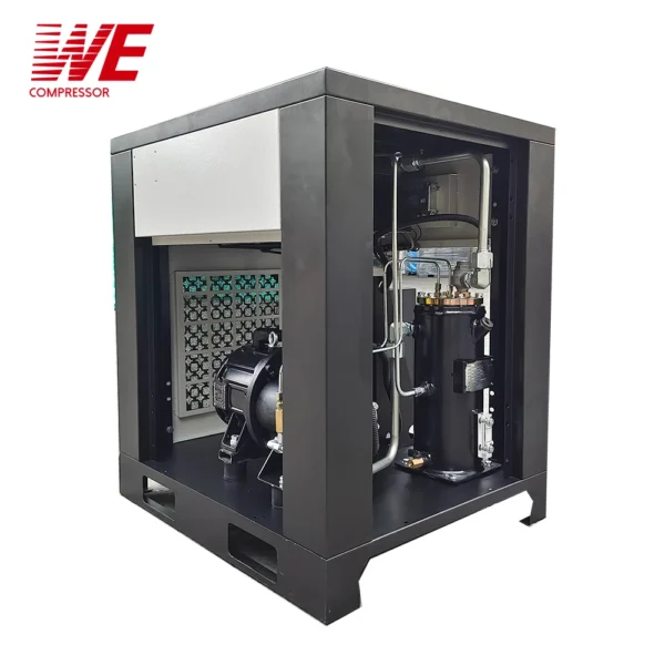 10hp 7.5kW Energy Efficiency PM VSD Stationary Screw Air Compressor With Inovance Inverter - Image 6