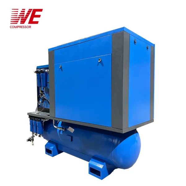 415V 22KW 30HP 15bar 16 bar Industrial Stationary All in One Laser Cutter Screw Air Compressor - Image 4