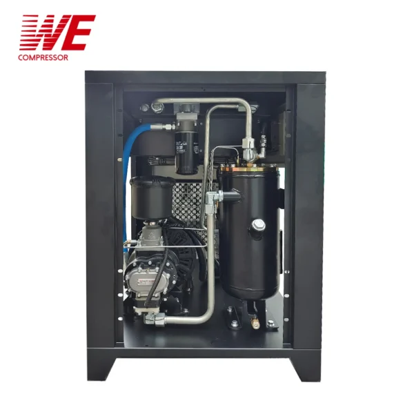 20HP 15KW Stationary VSD Screw Air Compressor with Hanbell Airend - Image 4