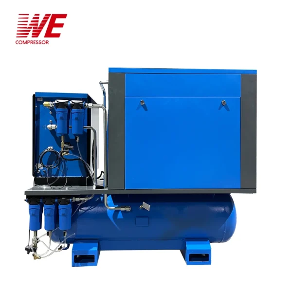 Integrated Screw air Compressor with air Dryer 22kw 30hp 4 in 1 air Compressor - Image 3