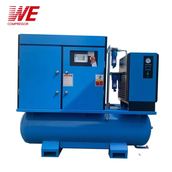 4-In-1 Slient Industrial Air Compressor 15KW Intergrated Fixed Speed Screw Air Compressor - Image 2
