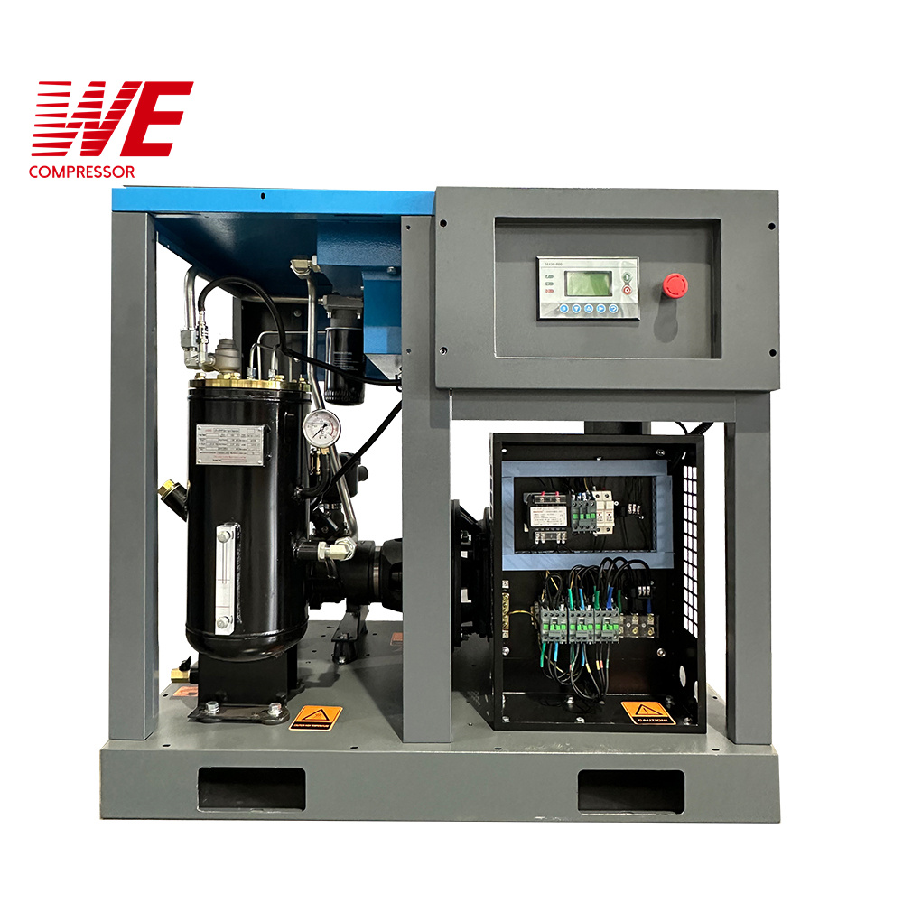 Low Noice Industrial 11kw Electric Rotary Screw Air Type Compressor for Mining