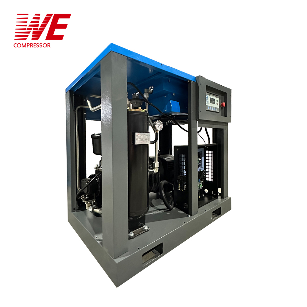 40HP 30kW Silent screw type air compressor 4600l/min at 10 bar - Image 4