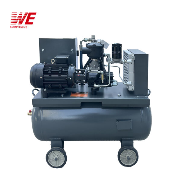 Variable Speed Inverter Screw Air Compressor 4HP 2-in-1 Air Compressor Single Phase Industrial Compressor