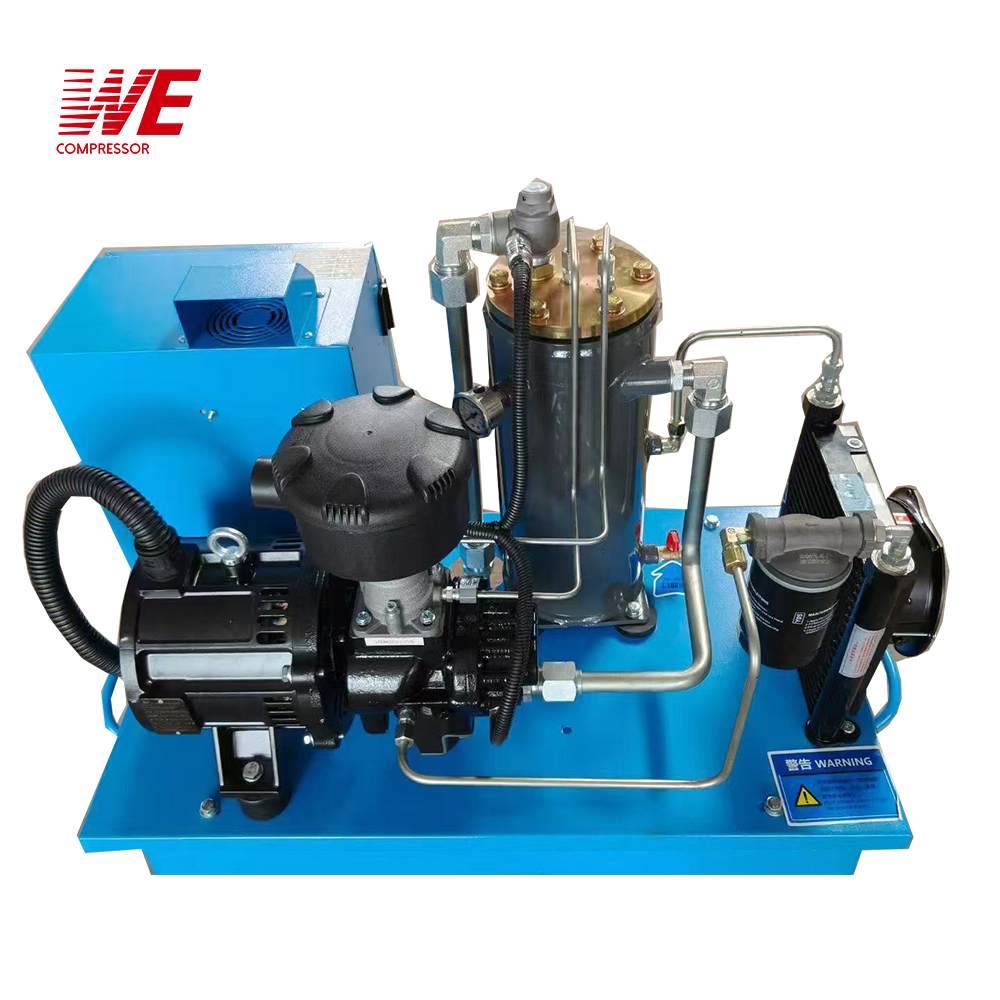 Variable Speed Rotary Screw Air Compressor 2 IN 1 Single Phase 4KW 17CFM 220V Power Supply - Image 3