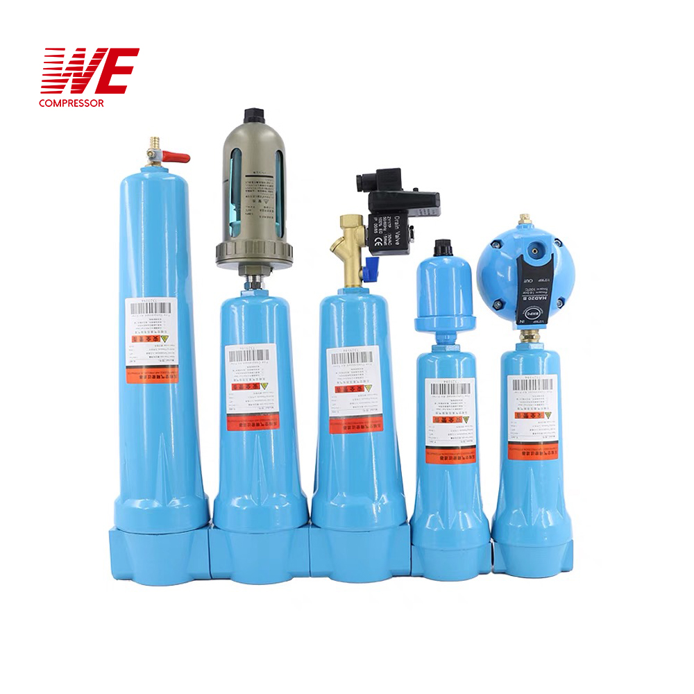 High Quality 035 QPS Stainless Steel Oil Water Separator Industrial Compressor Precision Line Filter