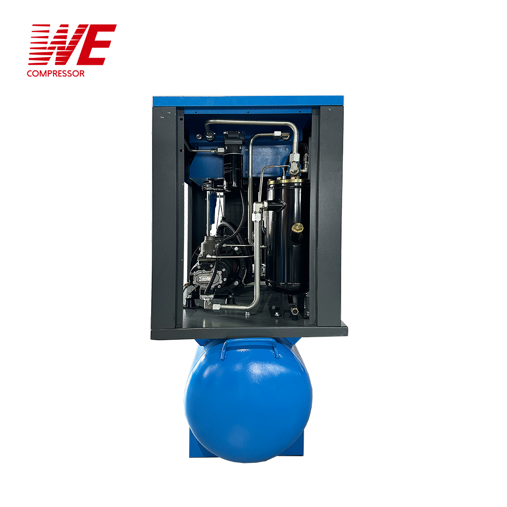 20HP 16Bar Pressure Laser Cutting Machine Fix Speed Combined Screw Air Compressor With Air Dryer - Image 6