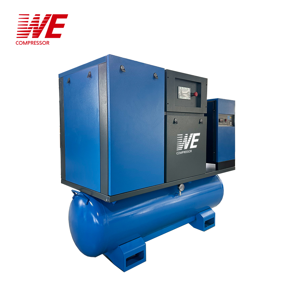 16Bar 15KW Pressure Fix Speed Combined Screw Air Compressor With Air Dryer For Laser Cutting Machine - Image 7